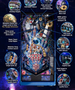 ABBA Pinball Machine - Arrival Edition (Limited To 500 Units)
