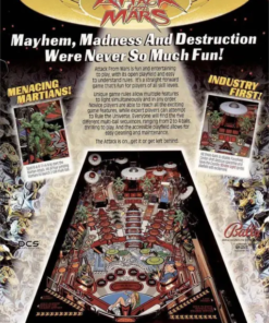 Attack From Mars Pinball Machine by Bally