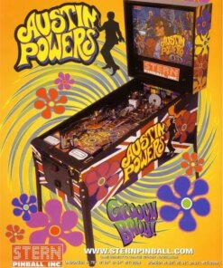Austin Powers Pinball Machine by Stern