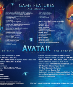 Avatar: The Battle For Pandora - Limited Edition Pinball Machine