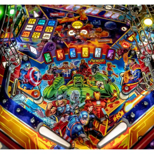 Avengers: Infinity Quest Premium Pinball Machine by Stern
