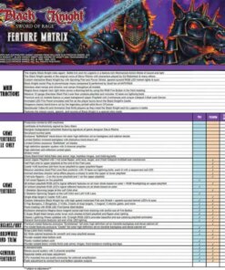 Black Knight ‘Sword of Rage’ Limited Edition Pinball Machine by Stern