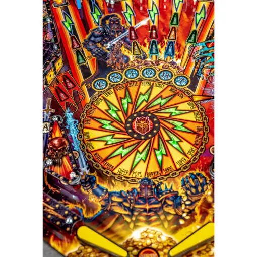 Black Knight ‘Sword of Rage’ Limited Edition Pinball Machine by Stern