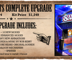 Cactus Canyon Pinball Lyman Sheats Upgrade Kit