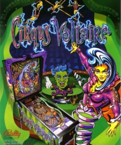 Cirqus Voltaire Pinball Machine by Bally