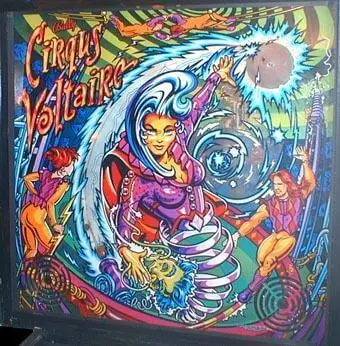 Cirqus Voltaire Pinball Machine by Bally