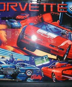 Corvette Pinball Machine by Bally