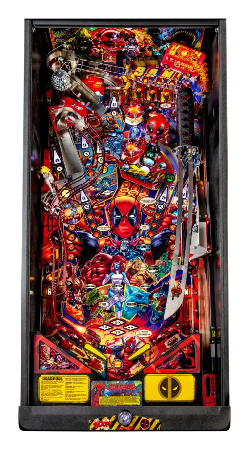 Deadpool Premium Pinball Machine by Stern
