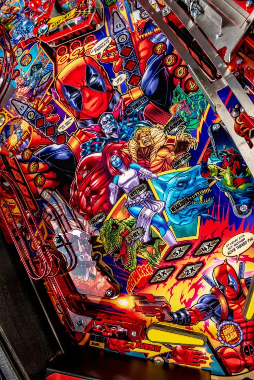 Deadpool Premium Pinball Machine by Stern