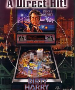 Dirty Harry Pinball Machine by Williams