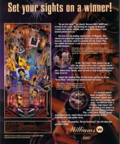 Dirty Harry Pinball Machine by Williams