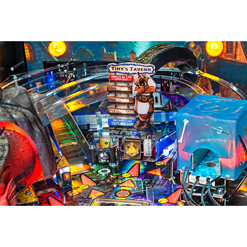 Dungeons & Dragons: The Tyrant's Eye Premium Pinball Machine by Stern