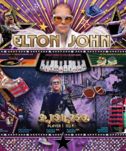 Elton John Pinball Machine COLLECTORS EDITION