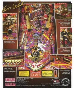 Elvis Pinball Machine by Stern