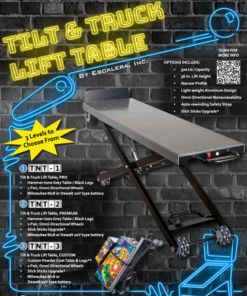 Escalera Tilt & Truck Lift Table - CUSTOM MODEL (TNT-3)