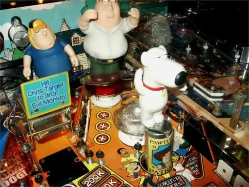 Family Guy Pinball Machine by Stern