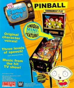 Family Guy Pinball Machine by Stern