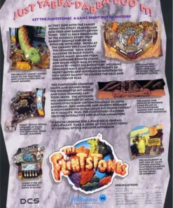 Flintstones Pinball Machine by Williams