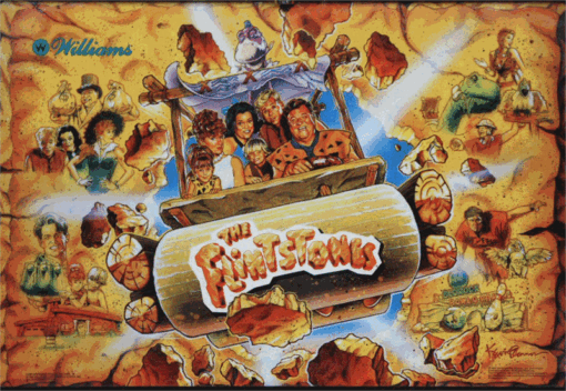Flintstones Pinball Machine by Williams