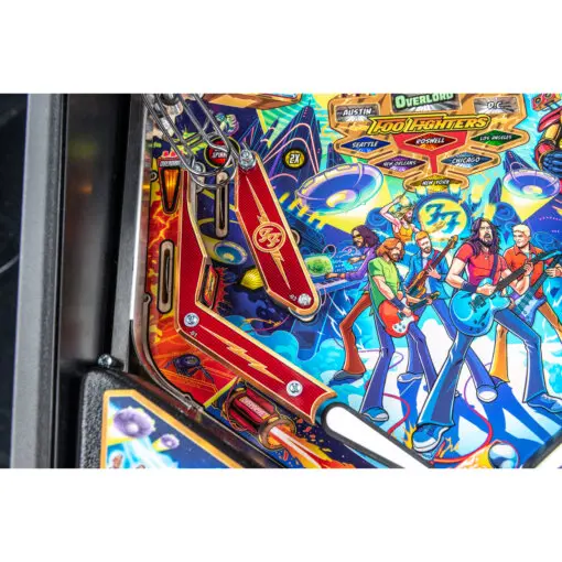 Foo Fighters Pro Pinball Machine by Stern