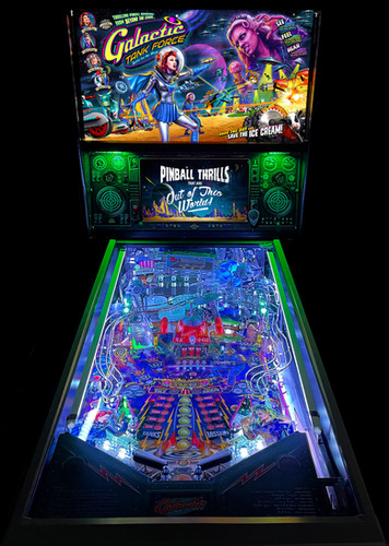 Galactic Tank Force Pinball Machine - SIGNATURE EDITION MODEL - GTF!