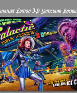 Galactic Tank Force Pinball Machine - SIGNATURE EDITION MODEL - GTF!