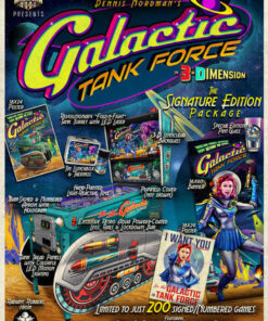 Galactic Tank Force Pinball Machine - SIGNATURE EDITION MODEL - GTF!