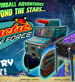 Galactic Tank Force Pinball Machine - SIGNATURE EDITION MODEL - GTF!