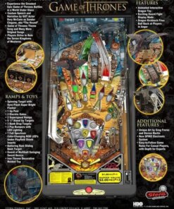 Game of Thrones Pro Pinball Machine by Stern