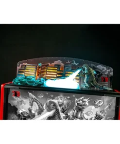 Godzilla 70th Anniversary Topper Accessory featuring a dynamic sculpture and heat ray effects