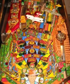 Indiana Jones Pinball Machine (1993) by Williams