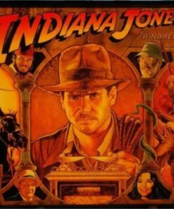 Indiana Jones Pinball Machine (1993) by Williams