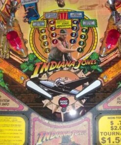 Indiana Jones Pinball Machine (2008) by Stern