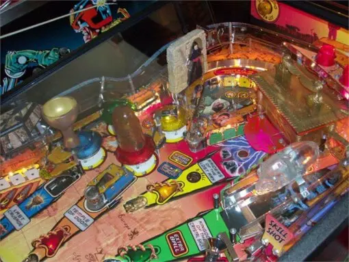 Indiana Jones Pinball Machine (2008) by Stern