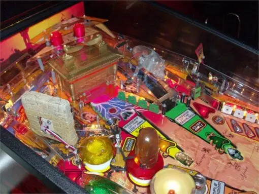 Indiana Jones Pinball Machine (2008) by Stern
