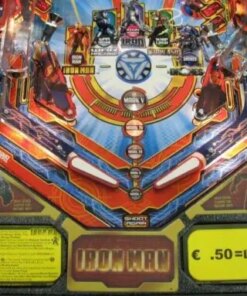 Iron Man Pinball Machine by Stern