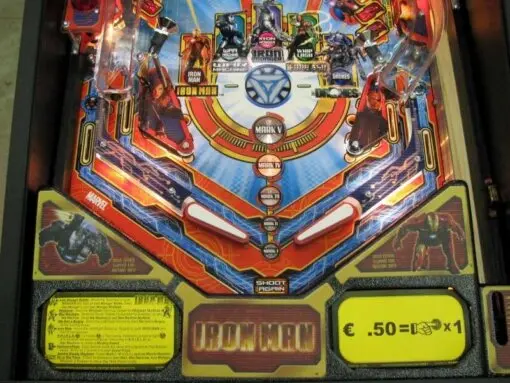Iron Man Pinball Machine by Stern