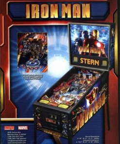 Iron Man Pinball Machine by Stern