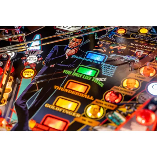 James Bond 007 Premium Pinball Machine by Stern