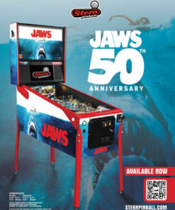 Jaws 50th Anniversary Edition Pinball Machine