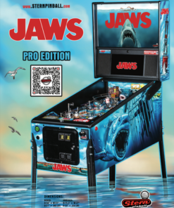 Jaws Pinball Machine - Pro Model