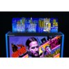 John Wick Pinball Topper by Stern featuring an illuminated hourglass and RGB lights