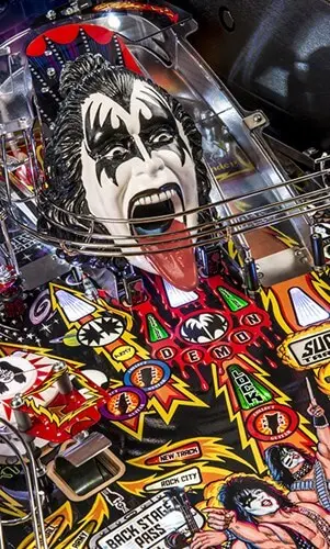 KISS Pro Pinball Machine by Stern