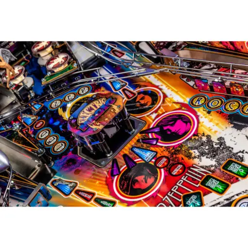 Led Zeppelin Premium Pinball Machine by Stern