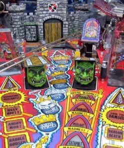 Medieval Madness Pinball Machine by Williams