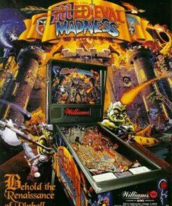 Medieval Madness Pinball Machine by Williams