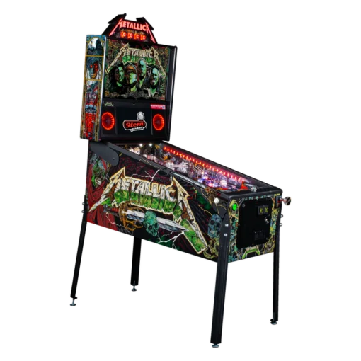 Metallica Remastered Pinball Topper by Stern