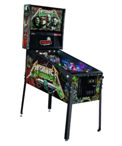 Metallica Remastered Premium Pinball Machine by Stern