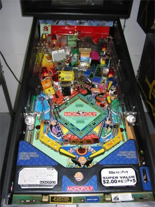 Monopoly Pinball Machine by Stern