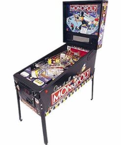 Monopoly Pinball Machine by Stern featuring vibrant graphics and engaging gameplay
